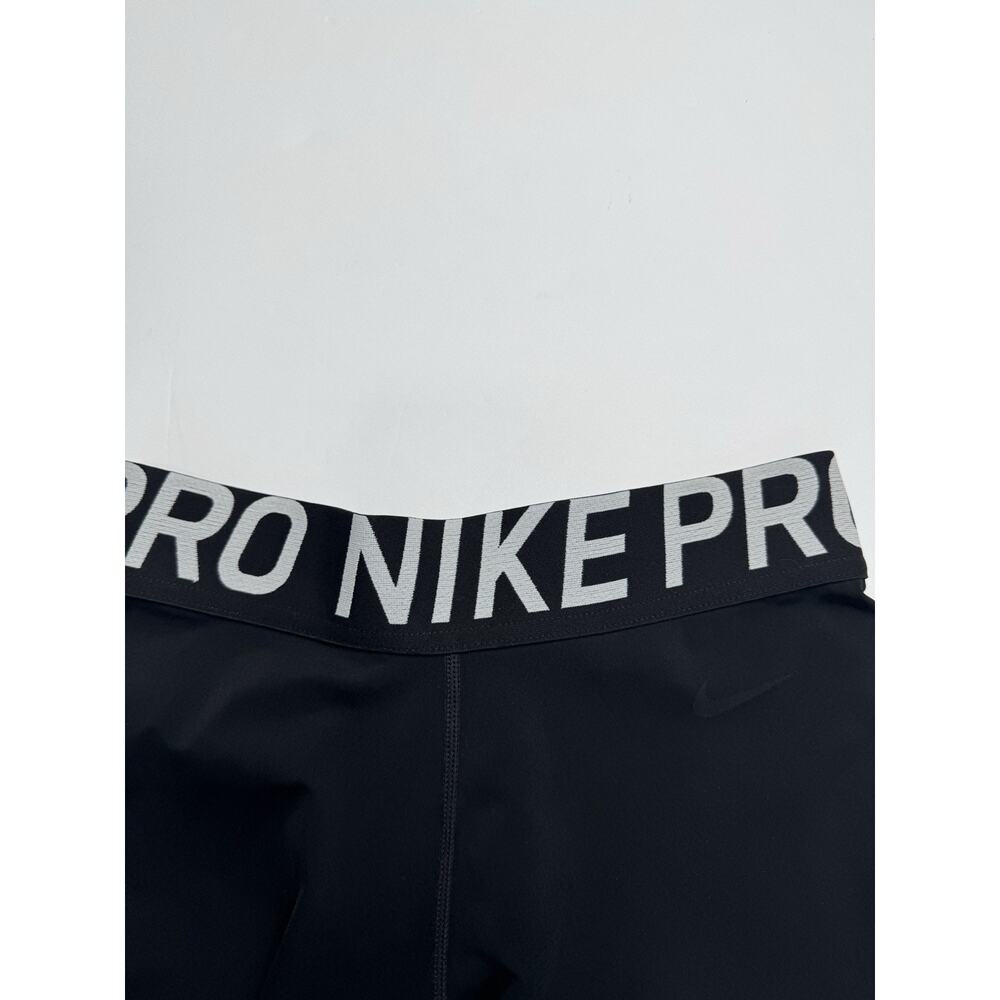 Nike Pro Shorts Womens M Black 8 Inch Compression Dri-FIT Training AR6709-010 - Picture 7 of 7